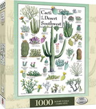 Cacti of the Desert Southwest 1000 Piece Linen Jigsaw Puzzle