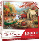 Chuck Pinson Share the Outdoors 1000 Piece Linen Jigsaw Puzzle