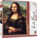 MasterPieces MAP-72015-C Mona Lisa 1000 Piece Linen Jigsaw Puzzle