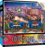 Colorscapes Las Vegas Living 1000 Piece Linen Jigsaw Puzzle
