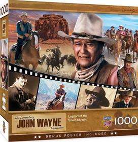 John Wayne Legend of the Silver Screen 1000 Piece Jigsaw Puzzle