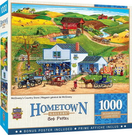 Hometown Gallery McGivenys Country Store 1000 Piece Jigsaw Puzzle