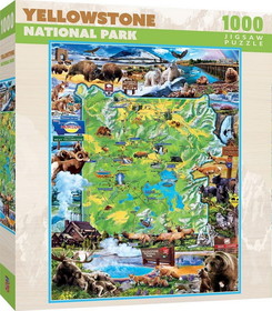 MasterPieces MAP-72057-C Yellowstone National Park 1000 Piece Jigsaw Puzzle