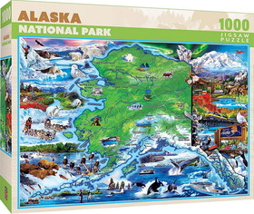 MasterPieces MAP-72150-C Alaska 1000 Piece Jigsaw Puzzle