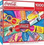 MasterPieces MAP-82122-C Coca-Cola Signs of the Times 1000 Piece Jigsaw Puzzle