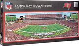 MasterPieces MAP-91747-C Tampa Bay Buccaneers Stadium NFL 1000 Piece Panoramic Jigsaw Puzzle