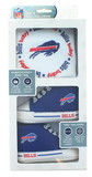 MasterPieces MAP-BUB2020-C Buffalo Bills NFL 2-Piece Baby Gift Set, Bib & Pre-Walkers