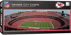 MasterPieces MAP-KCC1030-C Kansas City Chiefs Stadium NFL Panoramic 1000 Jigsaw Puzzle