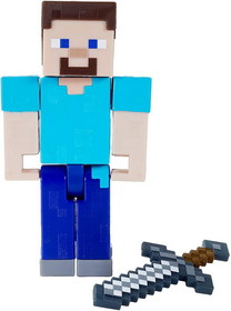 Mattel MAT-91924-C Minecraft 3.5 Inch Core Figure Assortment | Steve