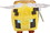Mattel MAT-HBN39_BEE-C Minecraft 8 Inch Character Plush | Bee