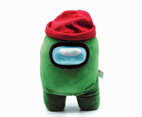 Maxx Marketing MAX-10543-C Among Us 12 Inch Plush | Green Crewmate with Beanie