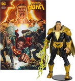 Mcfarlane Toys MCF-15901-C DC Direct Black Adam 7 Inch Action Figure With Comic