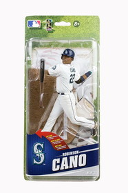 Mcfarlane Toys Seattle Mariners MLB McFarlane 33 Robinson Cano White Uniform Gold Variant