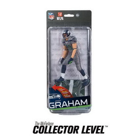 Seattle Seahawks McFarlane NFL Series 37 Figure Jimmy Graham Grey Uniform