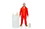 Mezco Toyz Breaking Bad 6" Walter White In Orange Haz-Mat Suit Exclusive Figure