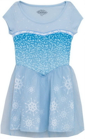 Mighty Fine Disney's Frozen "I Am Elsa" Girls Skater Dress