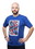 Mighty Fine MFI-ILGVL-C Captain America "Ace of Avengers" Adult T-Shirt