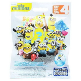 Mega Brands America MGB-29210-C Despicable Me/ Minions Blind Pack Series 4 Buildable Figure