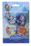 Monogram International MNG-22258-C Disney Frozen Olaf 1.25 Inch Collectible Button Pins Set of 4