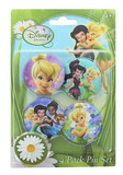 Monogram International MNG-23597-C Disney Tinker Bell 1.25 Inch Collectible Button Pins Set of 4