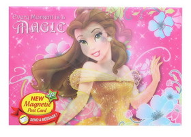 Monogram International MNG-23678-C Disney Princess Belle 3D Motion Picture Card Magnet