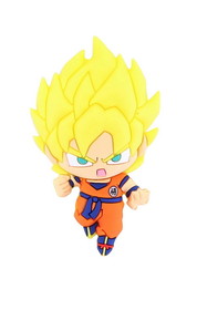 Monogram International MNG-75543-C Dragon Ball Goku Super Saiyan 3D Foam Magnet