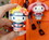 Monogram International MNG-78134-C Hello Kitty x Naruto 3D Foam Figural Bag Clip 3-Piece Set | SDCC 2022 Exclusive