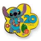 Monogram International MNG-84562-C Disney Lilo & Stitch 20th Anniversary Enamel Pin | SDCC 2022 Exclusive