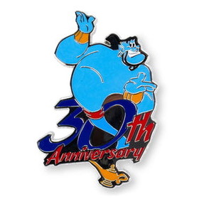 Monogram International MNG-86578-C Disney Aladdin 30th Anniversary Limited Edition Enamel Pin | SDCC 2022 Exclusive