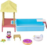 Moose Toys MOT-13065-C Bluey Pool Playset And Figure 2.5-3 Inch Articulated Figure And Accessories