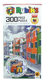 Rubiks 300 Piece Jigsaw Puzzle, Burano Canal