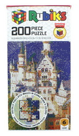 The Mazel Company MZC-70351-CSTL-C Rubiks 200 Piece Jigsaw Puzzle Neuschwanstein Castle