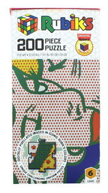 The Mazel Company MZC-70351-POP-C Rubiks 200 Piece Jigsaw Puzzle Pop Art