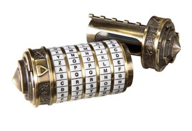 The Noble Collection NBC-NN5335-C The Da Vinci Code Mini Cryptex Replica