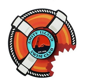 Nerd Block NBK-1525-C Amity Island Swim Club (Jaws) Enamel Collector Pin