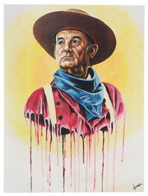 Nerd Block Cowboy Bill Murray 10"x8" Art Print