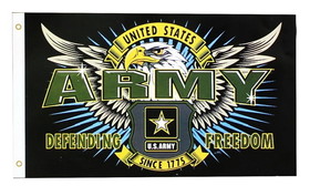 Nerd Block NBK-39962-C U.S. Army Defending Freedom Flag (3'x5')
