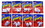 Nerd Block Master of the Universe M.U.S.C.L.E. Mini Figures, Set of 8 Packs (24 Figures Total) Exclusive Set