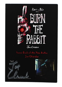 Nerd Block NBK-BRNRBBT-C Burn The Rabbit Book Author Signed Download Code