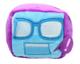 Nerd Block NBK-CUBEPRTL-C Nerd Block Cube Plush, Purple