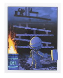 Donkey Kong 8x10 Art Print by Russ Moore (Arcade Block Exclusive)