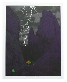 Nerd Block NBK-HNTZBES-C The Hunter of Zebes 8" x 10" Art Print