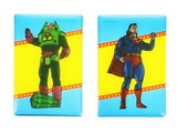 Nerd Block NBK-LEXMAG-C DC Comics Magnet Set: Superman and Lex Luthor