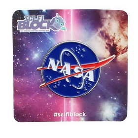 Nerd Block NBK-SCIFIBLOCK-C NASA Logo Enamel Collector Pin