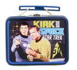 Nerd Block NBK-ST00246-C Star Trek: TOS Kirk & Spock Mini Tin Lunch Box
