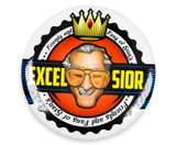 Nerd Block NBK-STLEEBTTN-C Stan Lee Excelsior Button Pin
