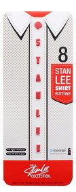 Nerd Block NBK-STLESHIRT-C Stan Lee Shirt Buttons Set