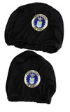 Nerd Block NBK-USAFHR-C U.S. Air Force Embroidered Headrest Covers, Set of 2