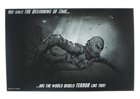 Nerd Block Universal Monsters Creature From The Black Lagoon Art Print Card