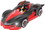 Nkok NKK-602-C Sonic Racing 2.4Ghz Remote Controlled Car W/ Turbo Boost, Shadow The Hedgehog